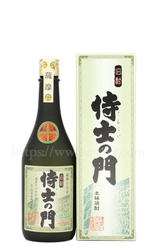 芋焼酎／侍士の門(さむらいのもん) 25度 1.8L ｜ 厳撰美酒 阿部酒店