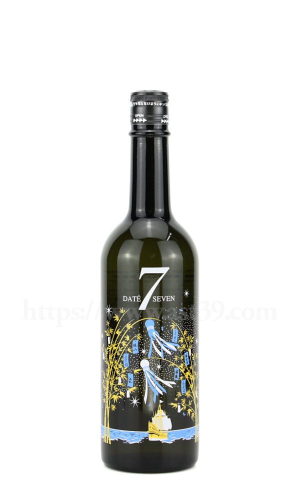 画像1: 【日本酒】 DATE SEVEN SEASONII episode3 墨廼江 style 彦星ボトル 720ml (1)